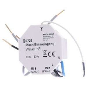 6725  - EIB, KNX remote control for switching device, 6725