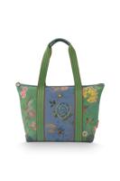 Pip Studio Tote Bag Tilda Medium Bodhi Flower Groen