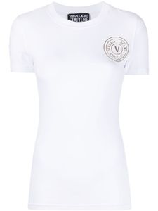 Versace Jeans Couture t-shirt à logo imprimé - Blanc