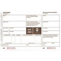 Vrachtbrief iezzy bva 1001 19x12cm 3voud