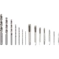 FRITZFURT 3701-6015 Machinetapboorset 15-delig 2.5 mm, 3.3 mm, 4.2 mm, 5 mm, 6.7 mm, 8.5 mm, 10.2 mm DIN 1814 HSS 1 set(s)