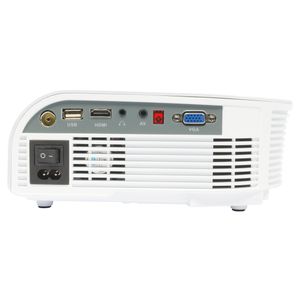 Salora 40BHD1200 beamer/projector Projector met korte projectieafstand 65 ANSI lumens LED Grijs, Wit
