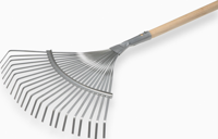 Meister bladerbezem 390 vz 22tand m. steel - wu9901010