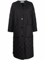 Rodebjer manteau oversize à simple boutonnage - Noir