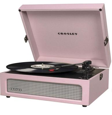 Crosley Voyager Portable Retro Platenspeler - Amethyst BLUETOOTH IN (B-STOCK)