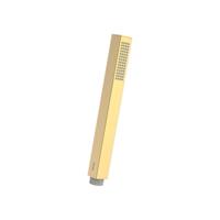 Staafhanddouche Tres Cuadro | 1 Stand | Vierkant | 24k Goud mat