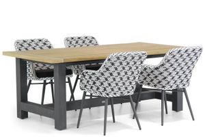 Lifestyle Crossway/San Francisco 200 cm dining tuinset 5-delig