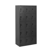 Lockerkast - 15 planken - afsluitbaar - 200 kg