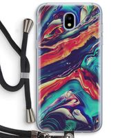 Chameleon Sun: Samsung Galaxy J5 (2017) Transparant Hoesje met koord