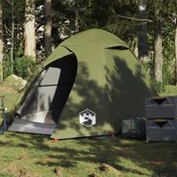 Koepeltent 2-persoons waterdicht olijfgroen - thumbnail