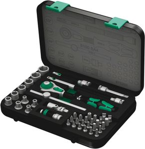 Wera 8100 SA 4 Zyklop Speed ratel- en doppenset, 1/4"-aandrijving, inch, 41 -delig - 1 stuk(s) - 05003535001