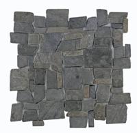 Stabigo Random Grey mozaiek 30x30 cm grijs mat - thumbnail