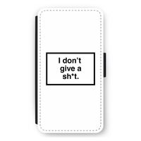 Don't give a shit: iPhone 12 mini Flip Hoesje