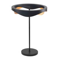 Highlight Design tafellampAscoli zwart met goud Ø 36cm - T1540.01