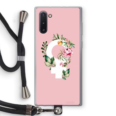 Venus: Samsung Galaxy Note 10 Transparant Hoesje met koord