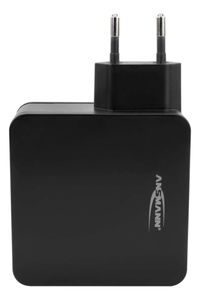 Ansmann Home Charger 247PD USB-oplader 45 W Thuis Uitgangsstroom (max.) 3 A Aantal uitgangen: 2 x USB, USB-C bus