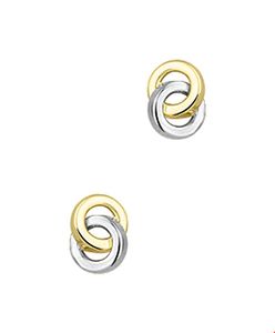 TFT Oorknoppen Geelgoud 6 mm x 4.5 mm