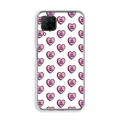GIRL POWER: Huawei P40 Lite Transparant Hoesje
