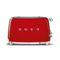 Smeg TSF03RDEU broodrooster 4x4, rood