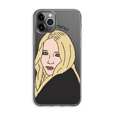 Mary Kate: iPhone 11 Pro Max Transparant Hoesje