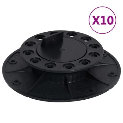 VidaXL Terrasdragers verstelbaar 10 st 25-40 mm