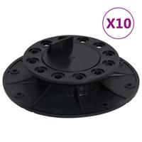 VidaXL Terrasdragers verstelbaar 10 st 25-40 mm