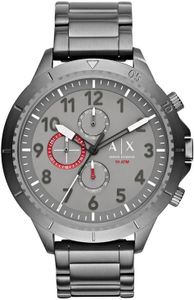 Horlogeband Armani Exchange AX1762 Staal Antracietgrijs 22mm