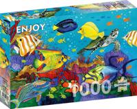 Underwater Rainbow Puzzel 1000 Stukjes