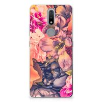 Nokia 2.4 TPU Case Bosje Bloemen - thumbnail