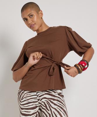 top met strik top met strik