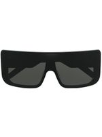 Rick Owens lunettes de soleil à monture carrée oversize - Noir