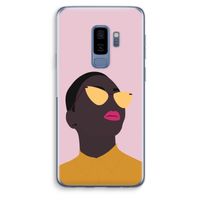 Yellow glasses: Samsung Galaxy S9 Plus Transparant Hoesje