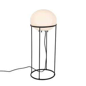 QAZQA Design buiten vloerlamp zwart - Jannie