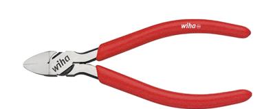 Wiha Z15016001 Kunststof-zijkniptang Classic met openingsveer zonder facet 160 mm, 6 1/2" - 37403