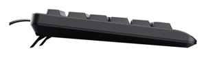 Trust 24639 toetsenbord Kantoor USB Nee Amerikaans Engels Zwart