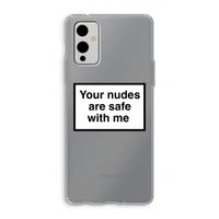Safe with me: OnePlus 9 Transparant Hoesje