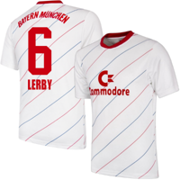 Bayern Munchen Retro Voetbalshirt 1985-1986 + Lerby 6