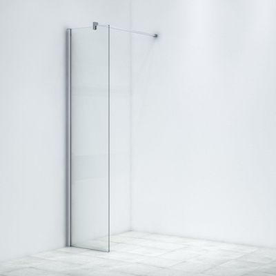 Saniclass Bellini Inloopdouche - 50x200cm - helder glas - chroom WR50-C/C