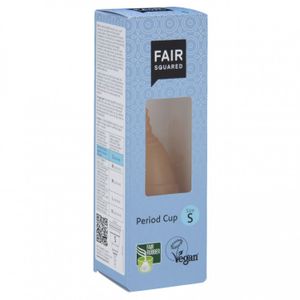 Fair Squared Menstruatiecup - 100% natuurlijk rubber (Maat: Size S)