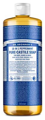 Dr Bronners Liquid soap pepermunt