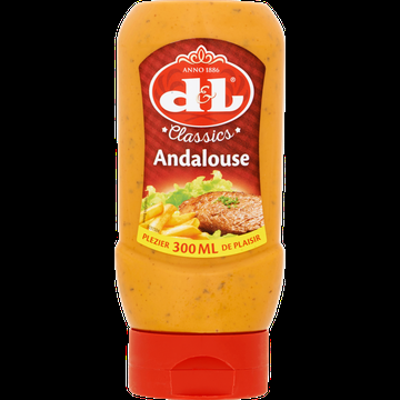 D&L Classic Andalouse Saus Knijpfles 300ml bij Jumbo