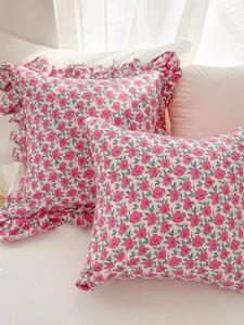 Floral Backrest Cushion