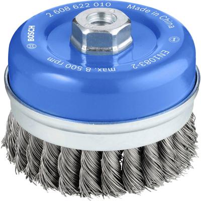 Bosch Accessories 2608622010 Komborstel, gevlochten draad, 0,5 mm, 100 mm, 8500 omw/min, M 14 1 stuk(s)