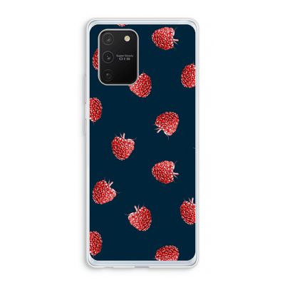 Framboosjes: Samsung Galaxy S10 Lite Transparant Hoesje