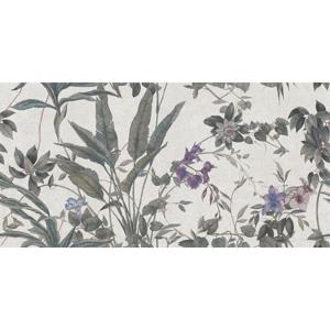 Wandtegel Borneo White Peek decor 60x120 rett