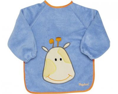 Playshoes slabbetje met lange mouwen giraf Playshoes slabbetje met lange mouwen giraf