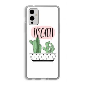 I love cacti: OnePlus 9 Transparant Hoesje