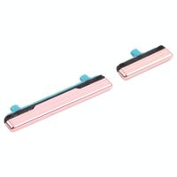 POWER-knop en volumeregelknop voor Samsung Galaxy S21 + 5G (PINK)