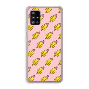 Waterijsjes: Samsung Galaxy A51 5G Transparant Hoesje