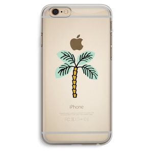Palmboom: iPhone 6 Plus / 6S Plus Transparant Hoesje